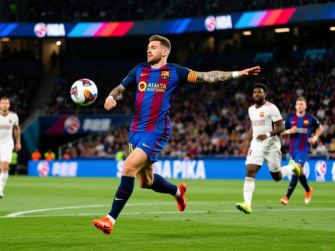 亚特兰大前锋乔泽普-伊利奇梅开二度,取胜 巴塞罗那 第2张