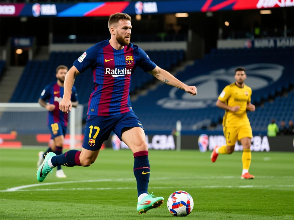 亚特兰大前锋乔泽普-伊利奇梅开二度，取胜 巴塞罗那